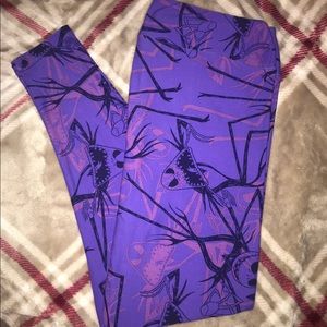 TC2 LuLaRoe NBC Jack Skellington Leggings